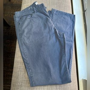 DL1961 Russell slim straight pant 36x34 navy